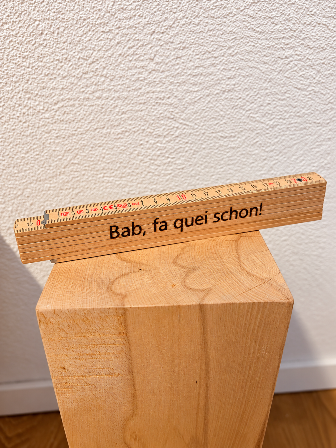 Doppelmeter Personalisierbar